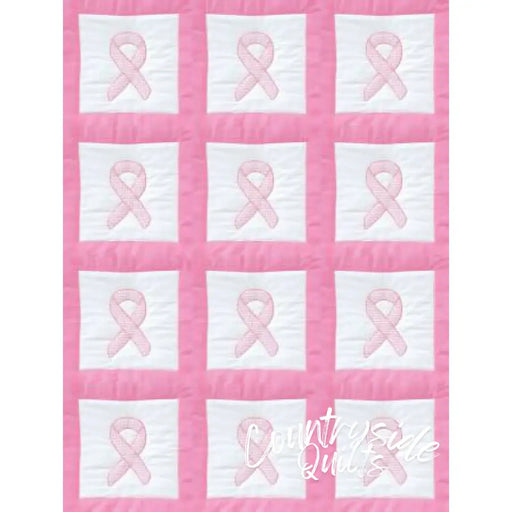 Jack Dempsey Hope Ribbons Quilt Block Set 9’’ 413516