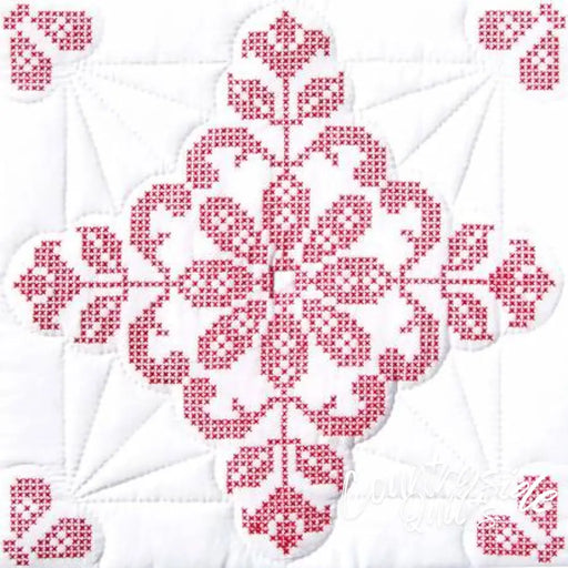 Jack Dempsey Interlocking XX Colonial Williamsburg Quilt