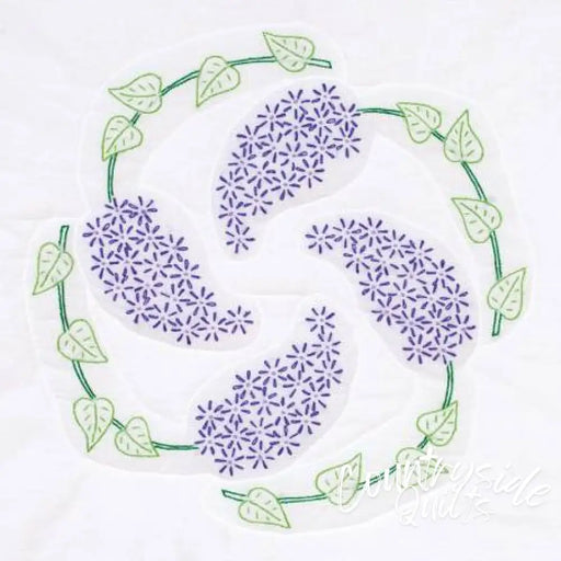 Jack Dempsey Lilacs Quilt Blocks 18’’ Block 961767