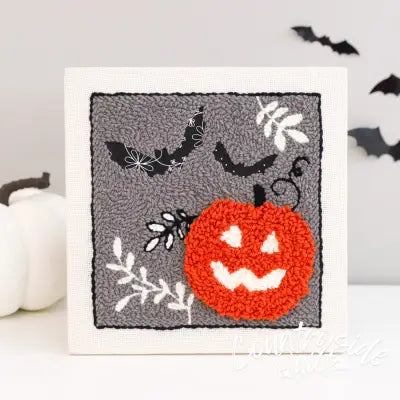 Jack-O-Lantern Jubilee Punch Needle Kit