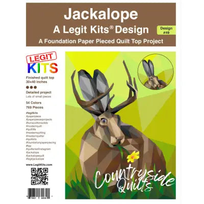 Jackalope Quilt Kit