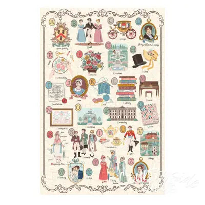 Jane Austen A to Z Puzzle