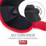 Jeffers No-Turn Bell Boots for Horses, Solid Colors, 2 ct