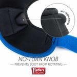 Jeffers No-Turn Bell Boots for Horses, Solid Colors, 2 ct
