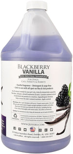Jeffers Pet Blackberry Vanilla pH-Neutral Pet Shampoo