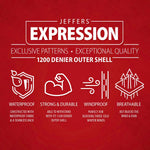 Jeffers Expression 1200 Denier Standard Neck Turnout Horse Blanket, 240 Gram