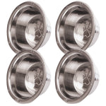 Jeffers Stainless Steel Embossed Wide-Lip Food & Water Pet Bowls