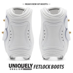 Jeffers Uniquely English Fetlock Boots for Horses, 2-Pack