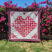 JELLY ROLL HEART QUILT Quilt Pattern 85035 3DQ6970
