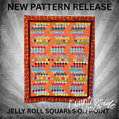 JELLY ROLL® SQUARES ON POINT