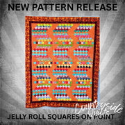 JELLY ROLL® SQUARES ON POINT Quilt Pattern 85035 3DQ6980