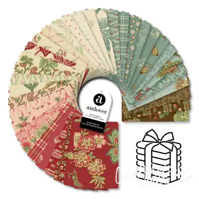 Jingle Bell Fat Eighth Bundle 36 Cuts Each