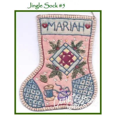Jingle Sock Quilt Block