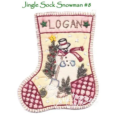 Jingle Sock Snowman