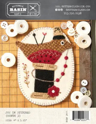 JOY in Stitches - Month 3