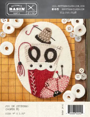 JOY in Stitches - Month 8