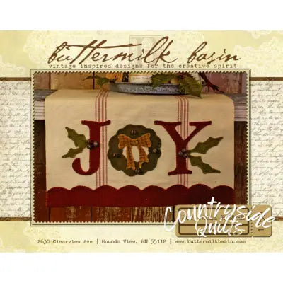 Joy Table Runner
