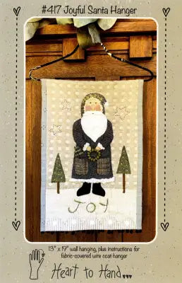 Joyful Santa Hanger