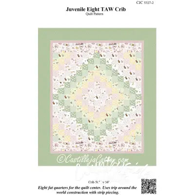 Juvenile Eight TAW Crib Quilt Pattern