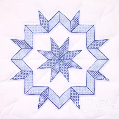 Kaleidoscope Star Quilt Block Set