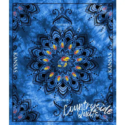 Kansas Collegiate Tapestry-48in x 56in