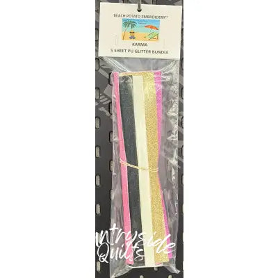 Karma Glitter Sheet Bundle 5pk