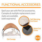 K&H Pet Products Original Pet Cot Elevated Dog Bed, Realtree Edge