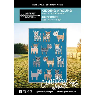 Kidding Around - Goats in Pajamas Quilt Pattern