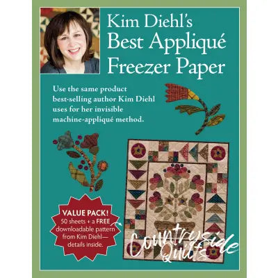 Kim Diehls Best Applique Freezer Paper