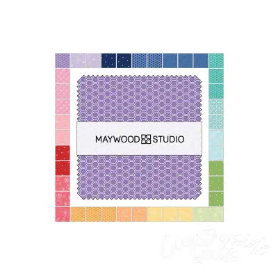 Kimberbell Basics Flannel Rainbow Wishes 5in Charms (42pc)