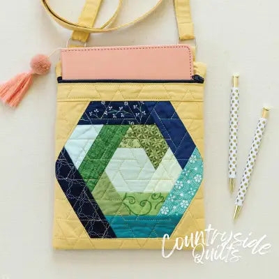 Kimberbell Classic, Vol 4: Hexagon Log Crossbody Bag