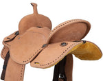 King Series Youth Stratford Suede Barrel Saddle