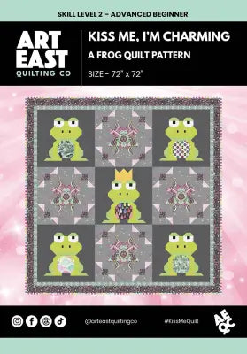 Kiss Me, I'm Charming! Quilt Pattern