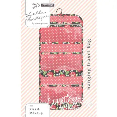 Kiss & Makeup Hanging Travel Bag