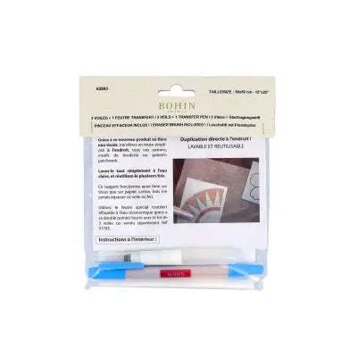 Kit of 3 Transfer Veils & Marker