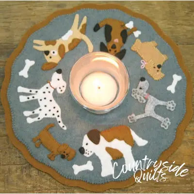 Kit Candle Mat Puppy Love