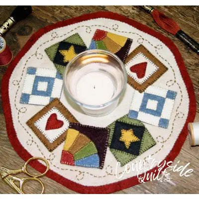 Kit Candle Mat Quilt Blocks