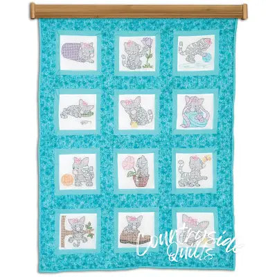 Kittens 9In Quilt Square Themes