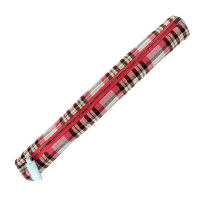 Knitting Case Blue and Pink Tartan