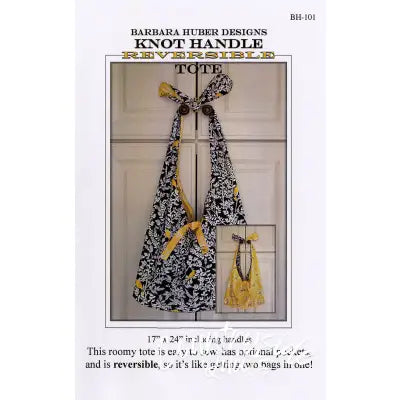Knot Handle Reversible Tote