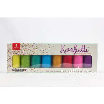 Konfetti 8-Spool Thread Set Spectrum