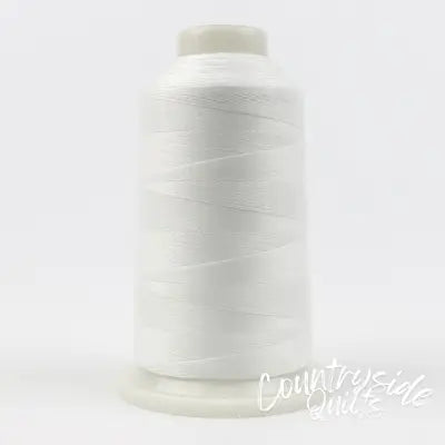 Konfetti Solid 50wt Cotton Thread 2286m White