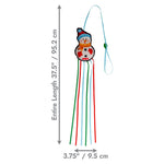 KONG Holiday Snowman Teaser Catnip Cat Toy