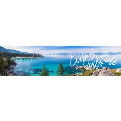 Lake Tahoe in Winter Panel 41.5in x 10.25in