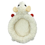 Lamb Chop Bed, 27" Cuddly Dog Bed