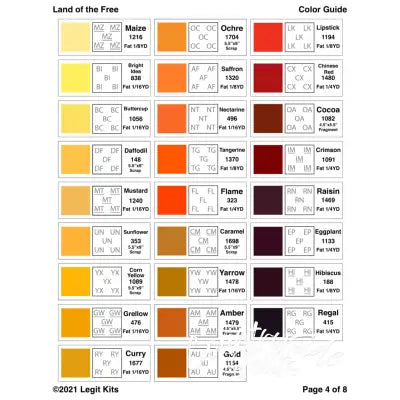 Land of the Free Pattern