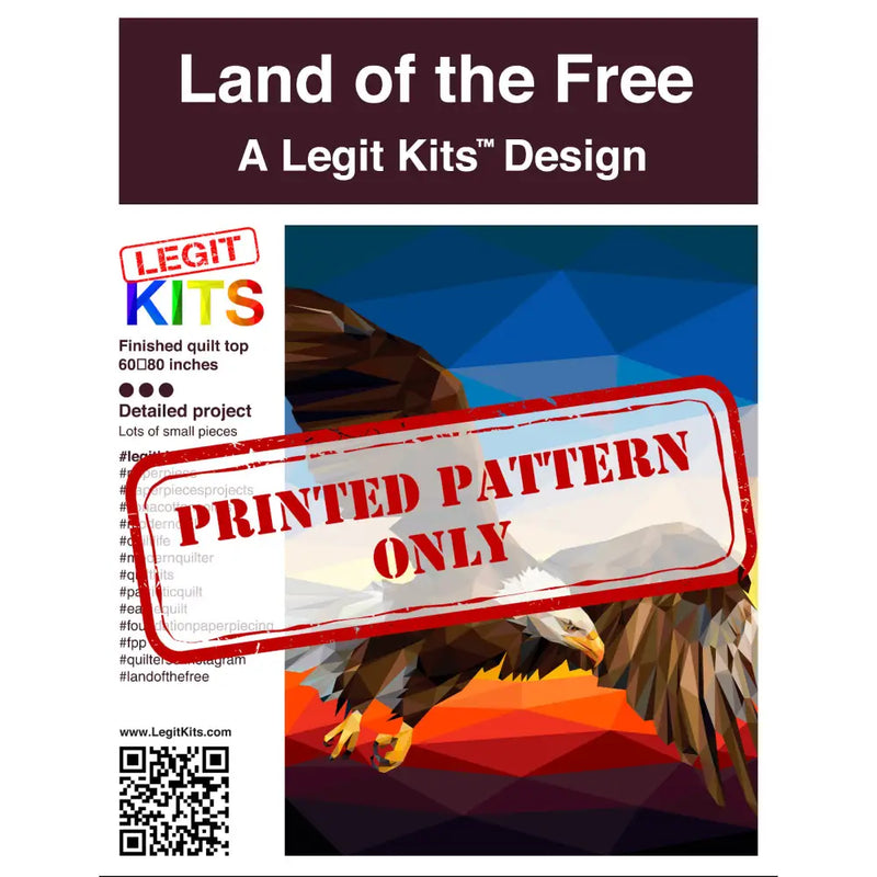 Land of the Free Pattern PT020