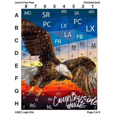 Land of the Free Quilt Kit