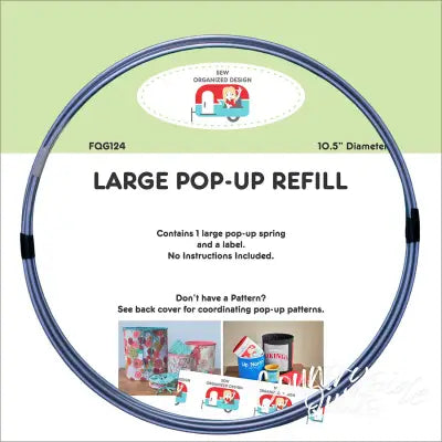Large 10-1/2in Pop-Up Refill