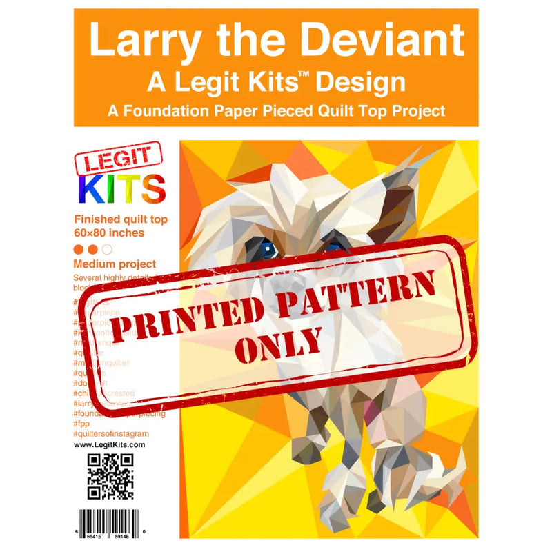 Larry the Deviant Pattern PT019